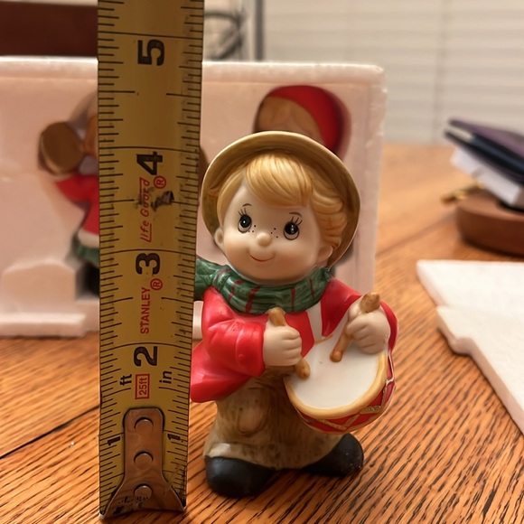 Vintage Homco Porcelain Christmas Figurines - Picture 10 of 12